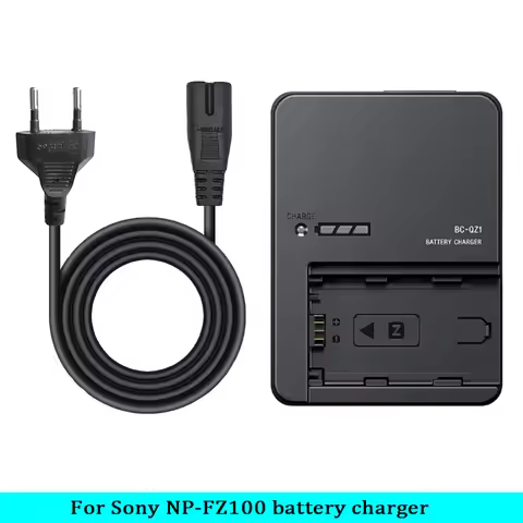 FZ100 Camera Battery Charger replace BC-QZ1 For Sony ZV-E10II A7 III A7R V A7R IV A7S III A9 ZV-E1 A