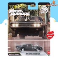 Hot Wheels Premium Fast&Furious - 1970 DODGE CHARGER R/T สีพิเศษ สเกล 1/64
