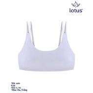 Áo lá học sinh Lotus A494 cotton cao cấp bản trơn đơn giản hai dây
