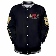 Jaket Baseball Tokyo Revengers Team Touman Toman Jaket Mikey Sano