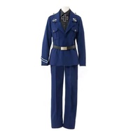 New  ✨ Anime Mens Suit Cosplay Hetalia Prussia Cosplay Costume Blue Navy Uniform Army Halloween Chri