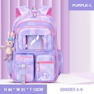 AMILA balo nữ đi học balo nữ đi học cấp 2 Cặp Học Sinh Sinh Viên Bé Gái Công Chúa Cặp Sách Vải Không