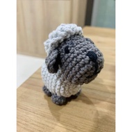 Handmade mini sheep-height about 8cm