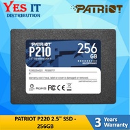 Patriot P300 M.2 PCIe NVMe Gen3 / P320 / P220 / P210 2.5" SATA III Solid State Drive SSD (256GB / 51
