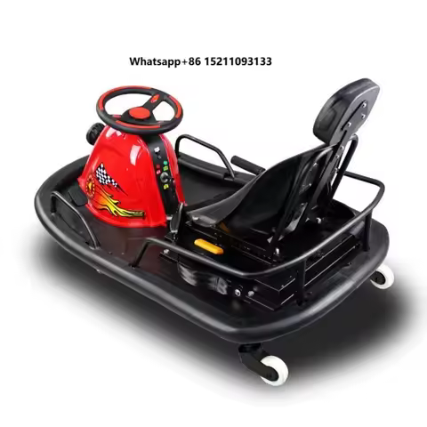 Electric Go Carts Kids Crazy Kart Adults Drift Cart Indoor & Outdoor Competitive Entertainment 3 Adj