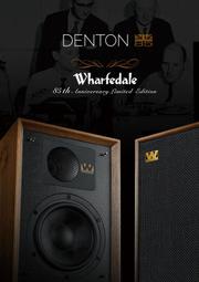 【林口豪韻音響】英國 Wharfedale DENTON 85th 限定款經典喇叭 全新公司貨