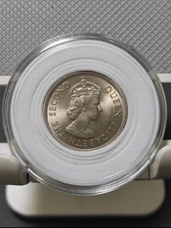 1973全新UNC香港伍毫