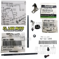 KAWASAKI KR150 ZX150 RR150 SHAFT GOVERNOR / LEVER COMP GOVERNOR / NUT LEFT HANDED / BOLT SOCKET 100%