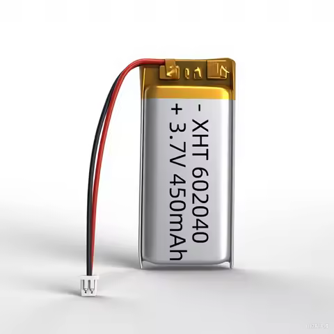 3.7V 602040 450mAh Lithium Polymer Rechargeable Battery for GPS MP3 MP4 MP5 Car DVR Tachograph Headp