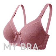 Baju Dalam Wanita Bra Nipis Tanpa Dawai Plus Saiz 34-52 Cup BC Bra Women Plus Size Wireless Bra Thin