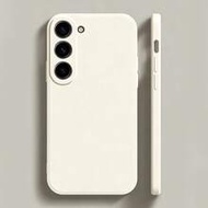 Solid Color Beige Minimalist Anti-Drop Phone Case, Compatible With Samsung Galaxy S25/S25 PLUS/S25 U