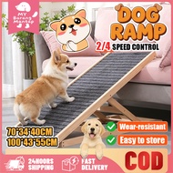 Dog ramp Wood Adjustable Ladder Pet stairs Pet Ladder Portable Pet Ramps Adjustable Ladder Foldable 
