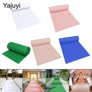 Yajuyi Wedding Aisle Runner Wedding Carpet Anti Slip Polyester 1.2 Meter Wide Indoor