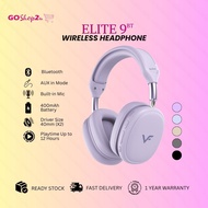 VF Elite 9 BT Wireless Headphones Deep Bass with Bluetooth 6.0 24H Playtime & AUX Support