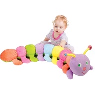 Bundaloo Jumbo Musical Caterpillar Plush Toy - Plays Fun Songs and 8 Musical Key Notes | for Childre
