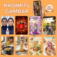 200+ AI Product Visual Prompts | Copy Paste Generate | 9 Niches | Digital Download