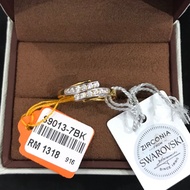 OFFER Swarovski Cincin Mata EMAS 916