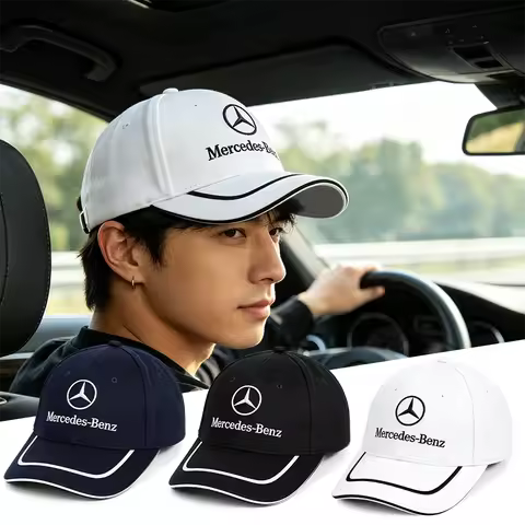 Baseball Cap Outdoor Sunscreen Unisex Sports Hip Hop Hat For Mercedes Benz AMG A B C E G S V CLASS W