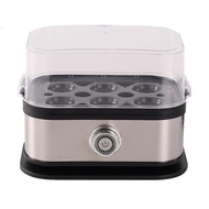 Space Saving Eggs Boiler 200W Automatic Cooker 6 Eggs Capacity Electric Steamer Multi Functional Kit