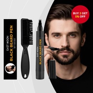 Beard Pen Filler for Men, Waterproof & Sweat Proof Long-Lasting Beard Pen Kit