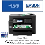 CPC Solution - Epson EcoTank L15150 A3 Wi-Fi Duplex All-in-One Ink Tank Printer L 15150