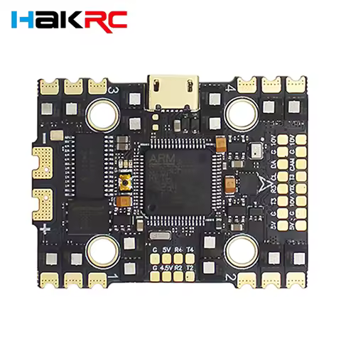 HAKRC F7220D AIO Double BEC F7 Flight Controller 32Bit 40A / 50A 4in1 ESC 2-6S for RC FPV Freestyle 