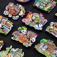 Fridge Decoration Magnet Souvenir Travel Panda Cartoon China Chengdu Chongqing