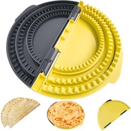 3-in-1 tortilla sealer is compatible with 6-in, 8-in, and 10-in suitable for a variety of foods, inc