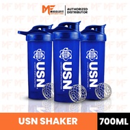 USN Blue Shaker Protein Shaker 700 ml & USN Black Shaker Protein Shaker 600 ml