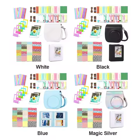 For Fujifilm for instax Mini 11 Accessories Bundle Shoulder Bag Album Photo Frames