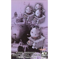 AFV Club AFV35261 1/35 WW2 German EMC Naval Mines MODEL KIT ACCESSORY.