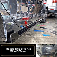 Hona City GN2 2020-2024 Sedan Hatchback RS V2 Side Diffuser City Bodykit City GN2 Accessories RS Lip