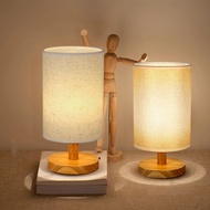 Company Group Build diy Activity Fabric Embossing Table Lamp Hotel Retro Bedroom Study Lamp Decal le