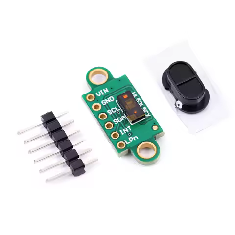 VL53L5X V2 TOF Wide-Field-of-View Time-of-Flight Multi-Zone Laser Ranging Sensor Module VL53L5CX