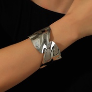 Zelure Open Cuff Bangle Bracelet Vintage Statement & Bold Jewelry FashionWanita by Ohellow.Studio ]I