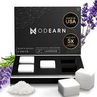 Bath Bombs for Men (Set of 5) w/Magnesium Epsom Salt - Lavender Bath Bombs for Sleep & 5X Sleep Supp