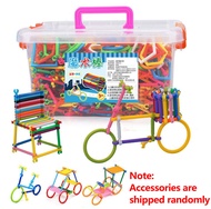 【Ship in 24H】Ship 24H Kids 3D Building Blocks Smart Stick Montessori ToysJigsaw Puzzle Stem Toys Puz