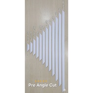 G3012/G3015/1ft to 4ft/SIAP POTONG/PRE ANGLE CUT/PVC Wainscoting/M3012/M3015/Gold wainscoting