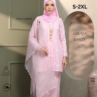 SET Beaufit KEBAYA DAHLIA Organza Wrinkle Embroidery