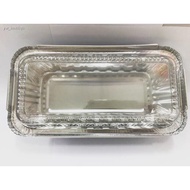 ◇❅✙BK-32 FOOD GRADE 10 sets Rectangle Aluminium Foil Container w/ Plastic Cover 1850C (Similar to 45