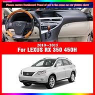 For Lexus RX 2010~2015 AL10 Anti-Slip Mat Dashboard Cover Pad Sunshade Dashmat Protect Car Accessori