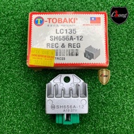 YAMAHA LC135 V1-V2-V7 KATAP LAMPU/RECTIFIER  TOBAKI