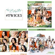 Brand-New TWICE #TWICE5 Japan 5th Best Album CD Standard / Limited A / Limited B Ver.