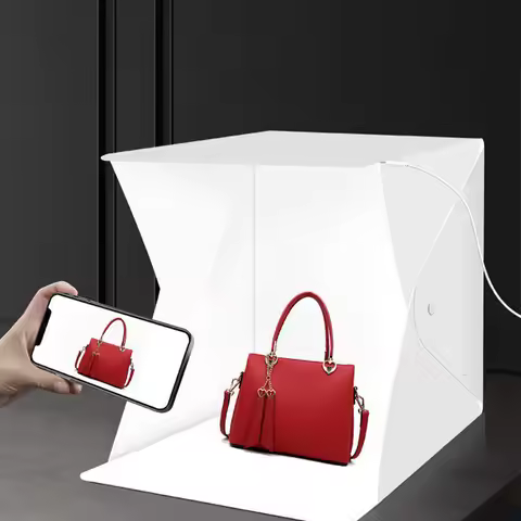 23*22*24cm Mini Light Box Portable Photo Studio Box Photography Box Light Studio Shooting Tent Box K