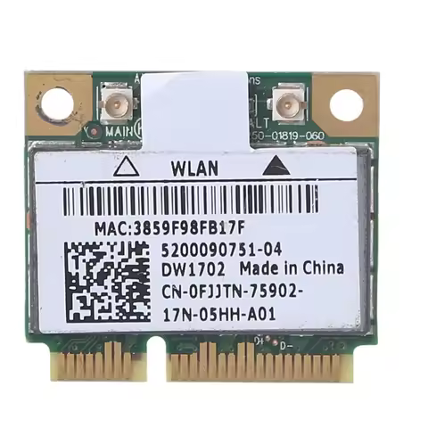 High Speed WiFi Wireless and BT Adapter Card DW1702 AR5B195 Network Card Bluetooth-Compatible