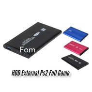 HDD PS2 HARDISK EKSTERNAL PS2/40GB/FULL GAME