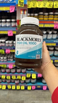 Dầu cá Blackmore - Blackmore fish oil 1000 Odourless 400 viên
