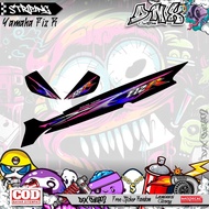 STRIPING STIKER VARIASI YAMAHA FIZR FIZ R 2T API FLAME AG STYLE KD30
