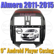 Nissan Almera 2011-2019 9/10 inch 9"/10" Android Player Radio Casing