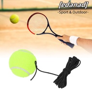 EDANAD Tennis Training Ball, Adjustable Rope Yellow Rebound Ball, Tennis Elastic String Tether Ball 